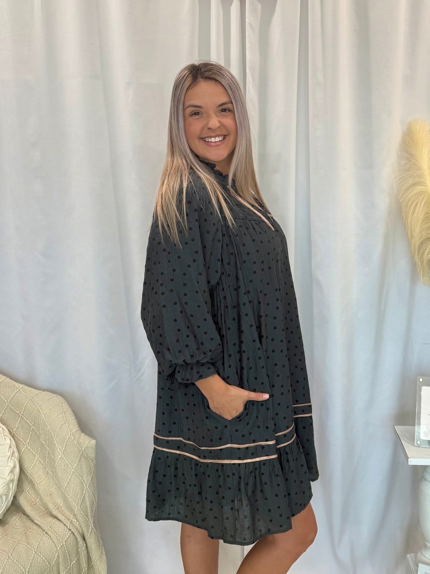 Forest Flair Dress (Pockets!)