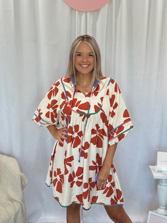 Amber Glow Dress