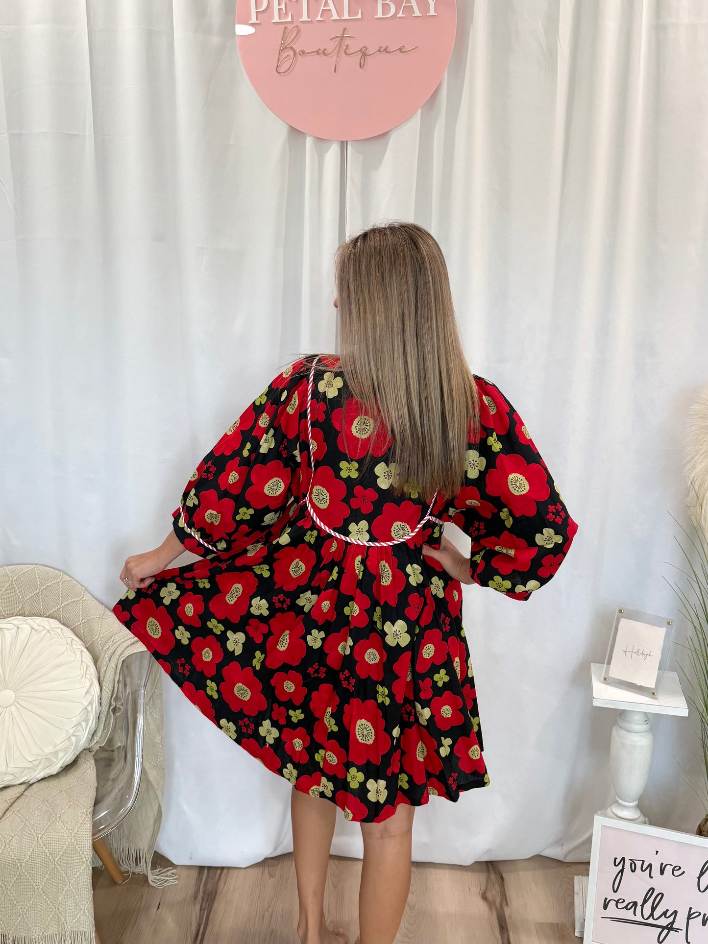 Raspberry Pear Dress