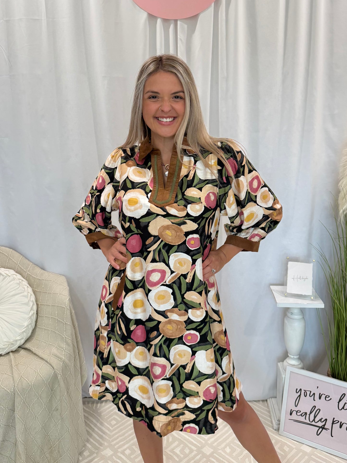 Onyx Deluxe Dress (Pockets!)