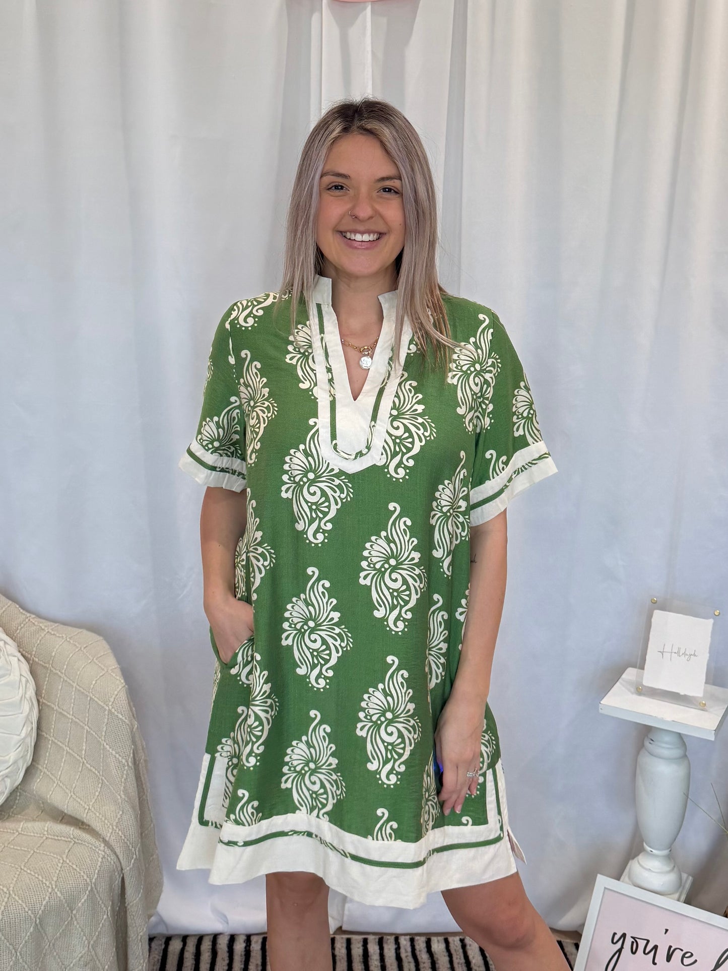 Southern Shore Dress (Pockets!)